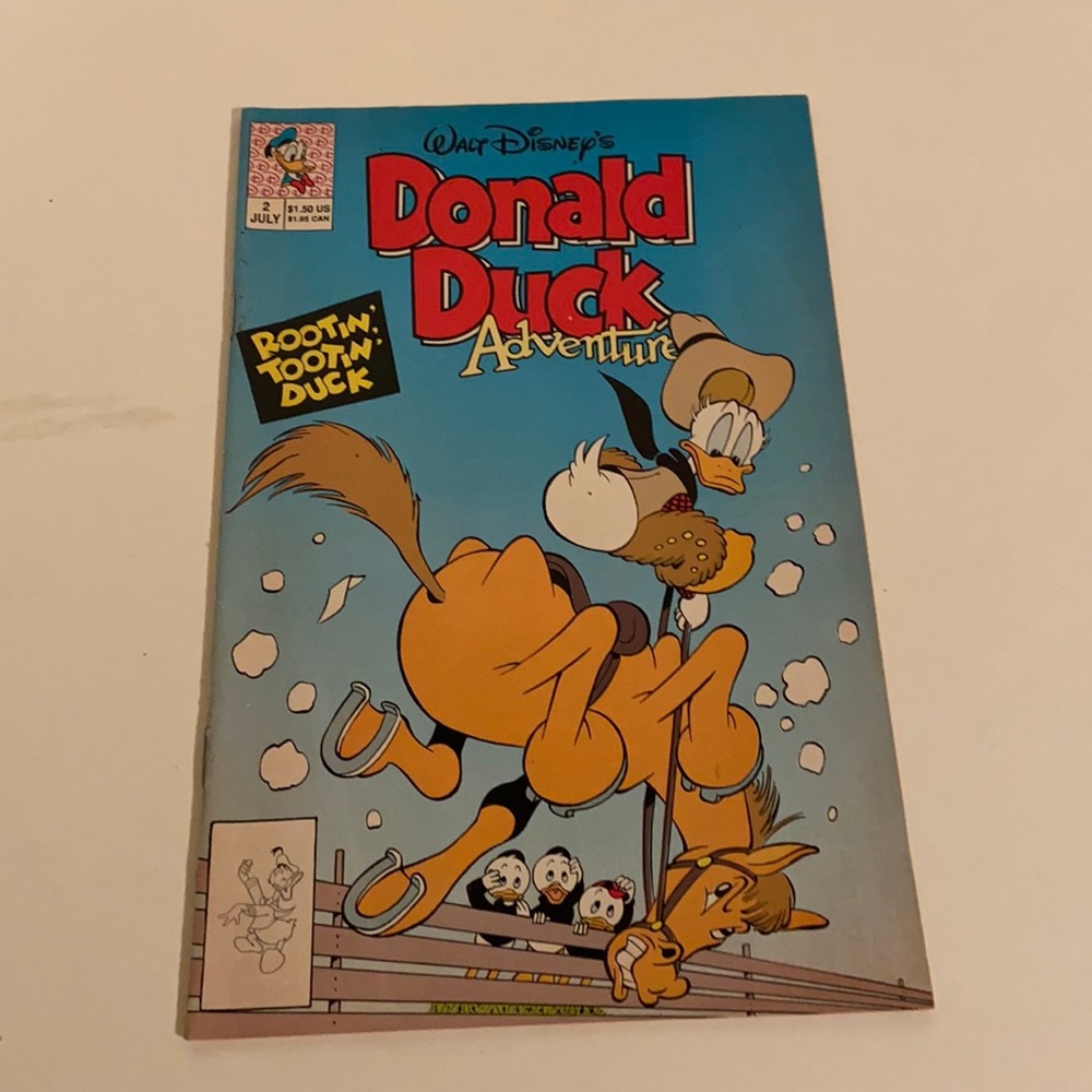 Walt Disney Donald Duck Adventure #2 vintage